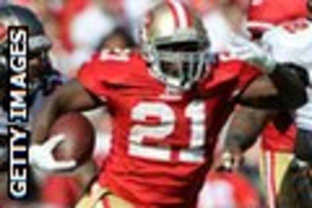 Frank Gore of the San Francisco 49ers