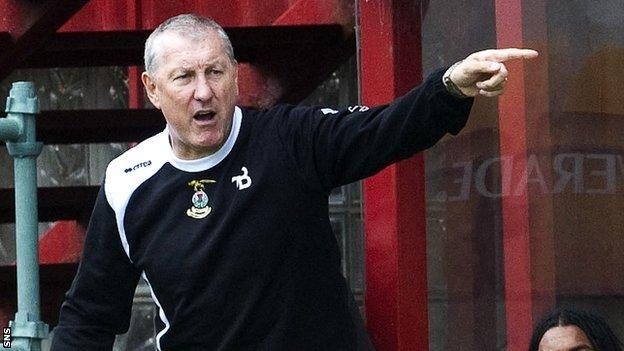 Inverness manager Terry Butcher