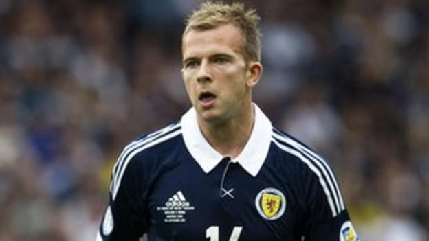 Scotland striker Jordan Rhodes