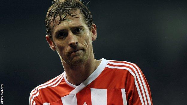 Premier League: Peter Crouch felt Stoke were deserved winners