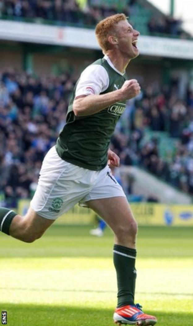 Doyle had given Hibs an early lead against Caley Thistle at Easter Road
