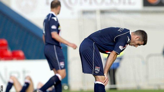 Ross County's 40-game unbeaten league run came to end in Dingwall