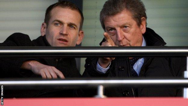 Dan Ashworth and Roy Hodgson