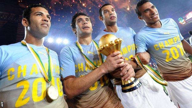 Egypt crowned 2010 Afcon champions