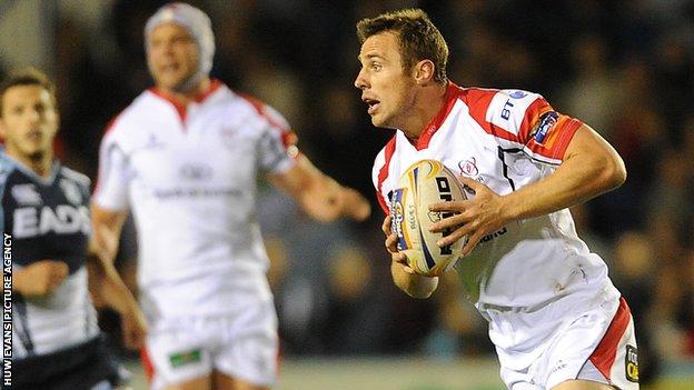 Tommy Bowe scored two tries in Ulster's win