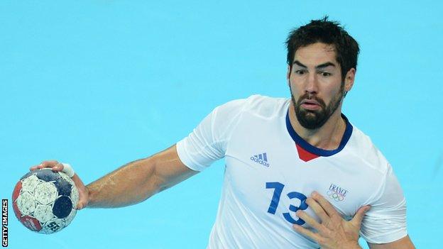 Separar deseable Corchete Olympic handball champion Nikola Karabatic arrested in Paris - BBC Sport