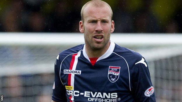 Ross County defender Ross Tokely