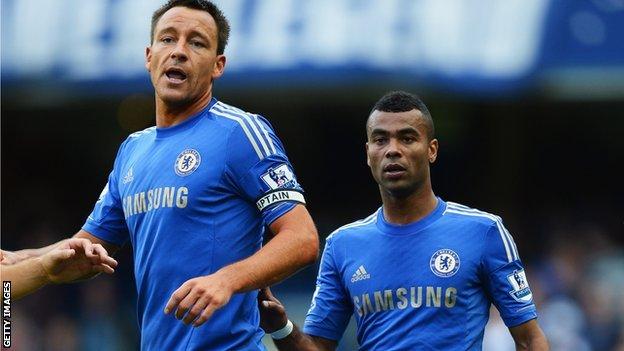 John Terry (left) and Ashley Cole