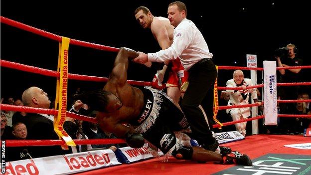 David Price knocks out Audley Harrison