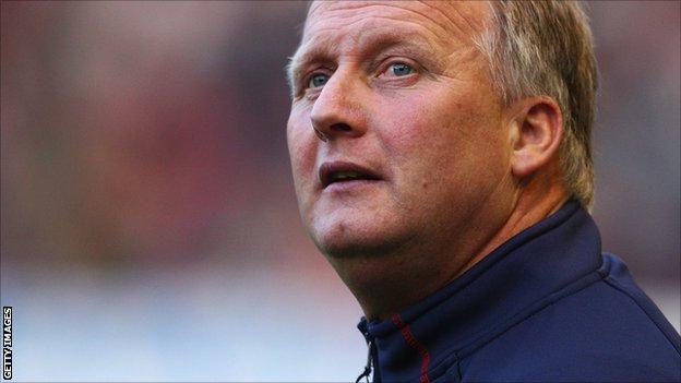 Bury manager Kevin Blackwell