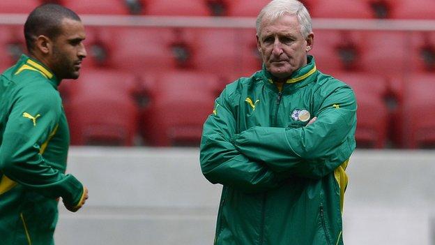 South Africa coach Gordon Igesund