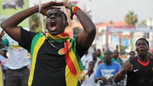 Ghanaians express their frustration as the Black Stars lose the 2010 Nations Cup final