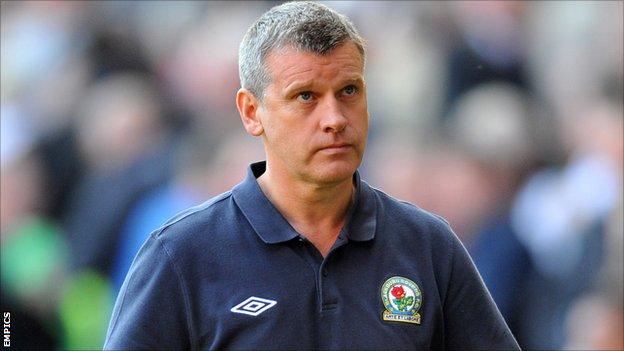 Blackburn Rovers caretaker manager Eric Black
