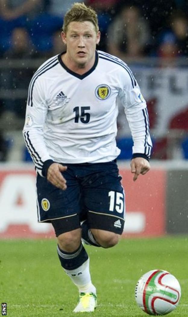 Commons picked up an injury playing for Scotland against Belgium
