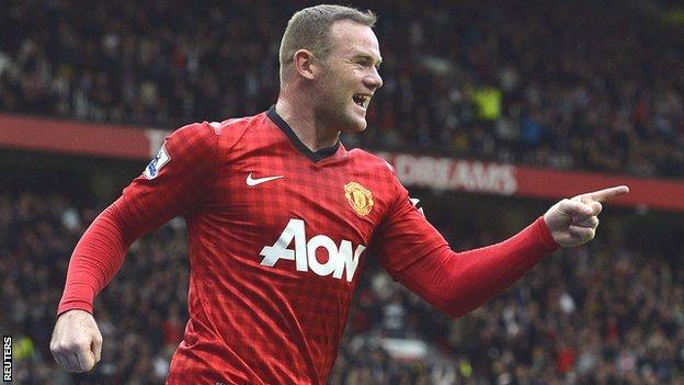 Rooney double earns Man United victory 