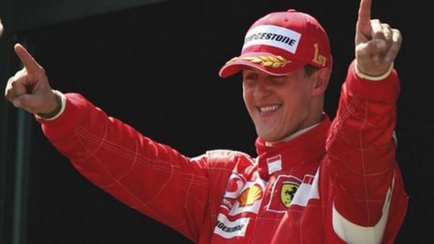 Formula 1's greatest drivers. Number 4: Michael Schumacher - BBC Sport