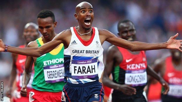 Mo Farah may go for Rio Olympic 10,000m and marathon double - BBC Sport