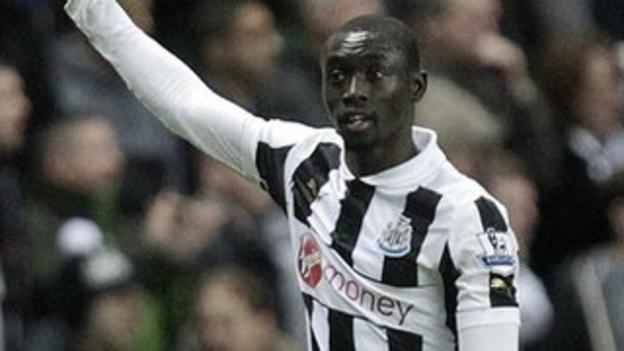 Newcastle and Senegal striker Papiss Cisse
