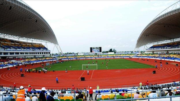 The Stade de l'Amitié in Gabon