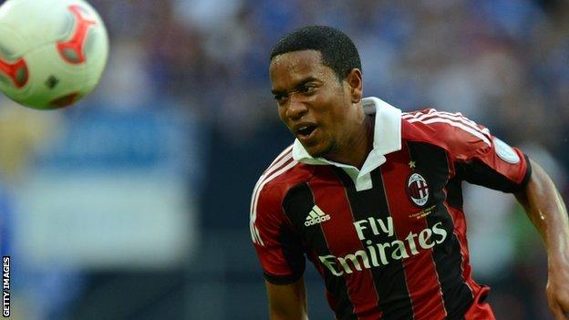 AC Milan winger Urby Emanuelson