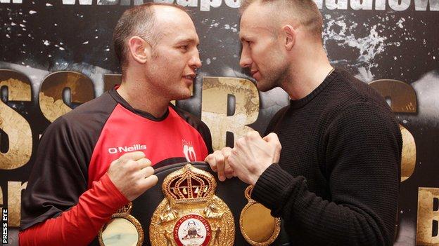 Brian Magee the 'new' super-middleweight world champion - BBC Sport