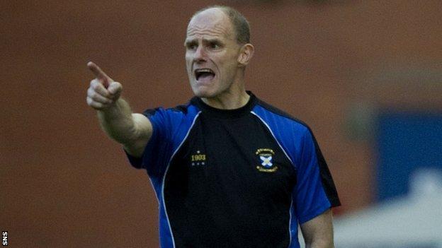 Gordon Durie leaves East Fife manager's job due to illness - BBC Sport