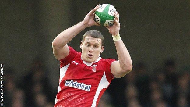 Lock Ian Evans Desperate For Wales Return Against Pumas Bbc Sport