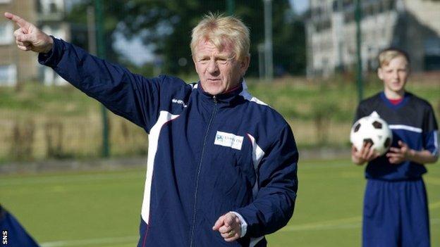 Strachan has been out of management since 2010