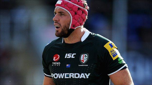 Rugby Union: Bryn Evans Extends London Irish Deal - BBC Sport