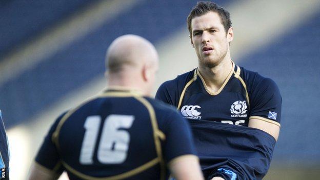 Tim Visser will make his first Scotland appearance at Murrayfield against New Zealand