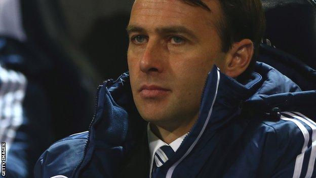 Bolton Wanderers manager Dougie Freedman