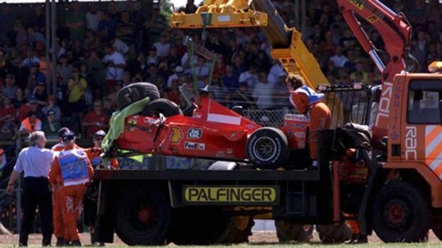 Michael Schumacher F1 car