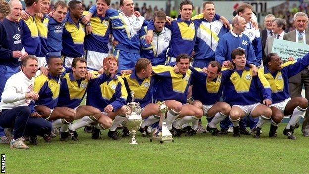 Leeds United title winning side of 1991/92