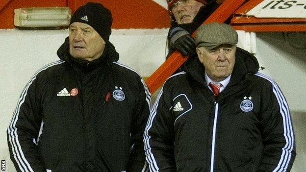 Archie Knox and Craig Brown