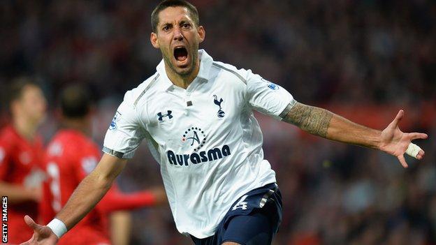 Clint Dempsey not 'valued' by Fulham before Spurs move - BBC Sport