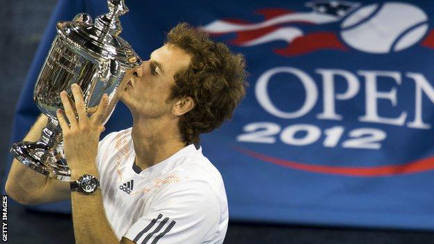Andy Murray broke his Grand Slam duck in New York