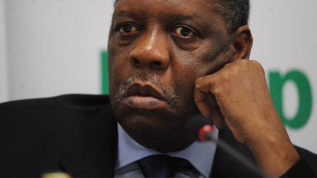 Issa Hayatou handed free run to extend Caf presidency - BBC Sport