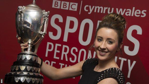 BBC Cymru Wales Sports Personality of the Year 2012 winner Jade Jones