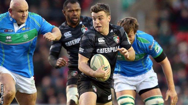 Leicester fly-half George Ford