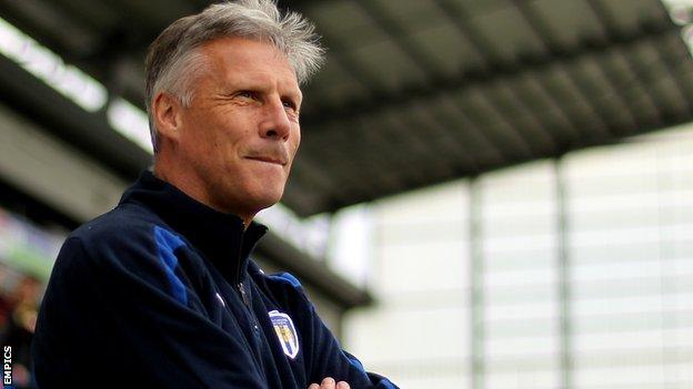 John Ward: Bristol Rovers name ex-Colchester boss as manager - BBC Sport