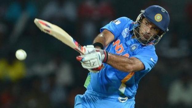 India v England: Dhoni praises match-winner Yuvraj - BBC Sport