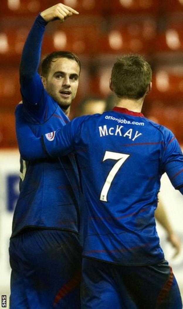 Shinnie and McKay have been in excellent form for Caley Thistle