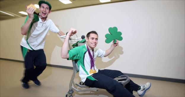 Michael McKillop and Jason Smyth struck gold at the Paralympics