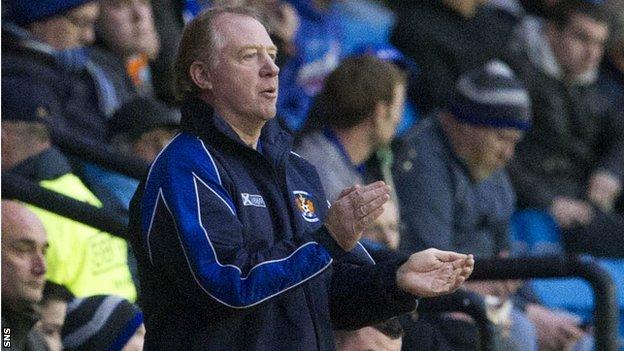 Kilmarnock assistant manager Jimmy Nicholl