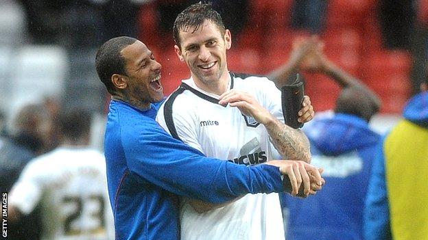 DJ Campbell and Daryl Murphy