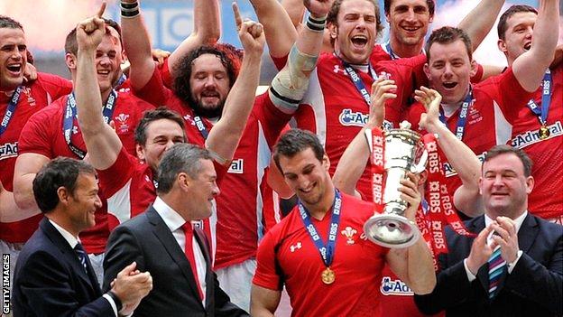 Wales won a third grand slam in eight years