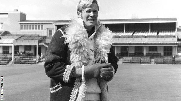 Former England captain Tony Greig