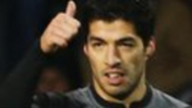 Liverpool striker Luis Suarez