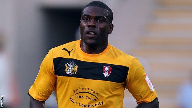 Kayode Odejayi scored Rotherham's first goal