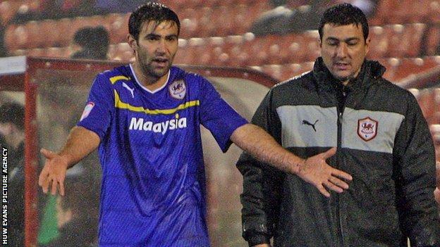 Simon Lappin was sent off against Barnsley